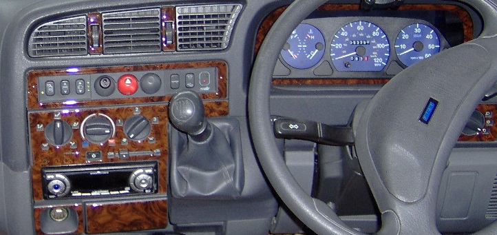 FIDU-1 Wood Effect Dash